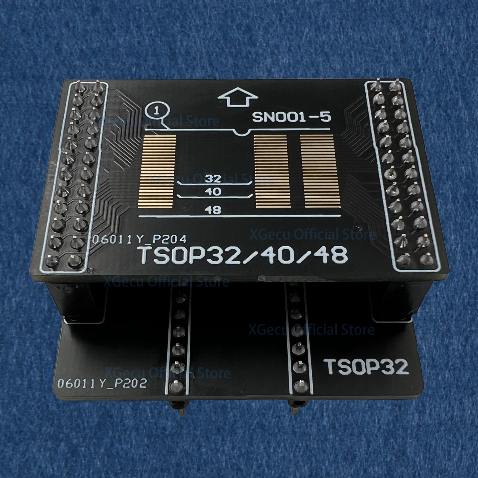 TSOP32-DIP32 Universal SMD Adapter Equivalent to CNV-TSOP-EP1M32 Circuit for XGecu TL866II PLUS T48 T56 programmer