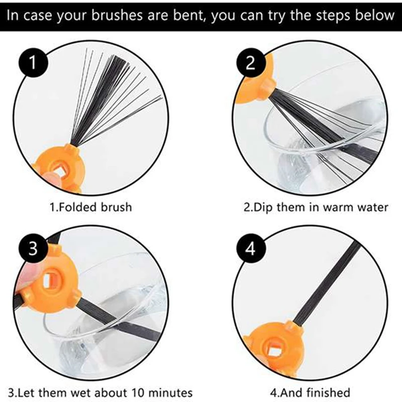 Replacement Filters And Brushes For Ecovacs Deebot DN622 Yeedi K600, K700 Robotic Vacuum Cleaner Accessories