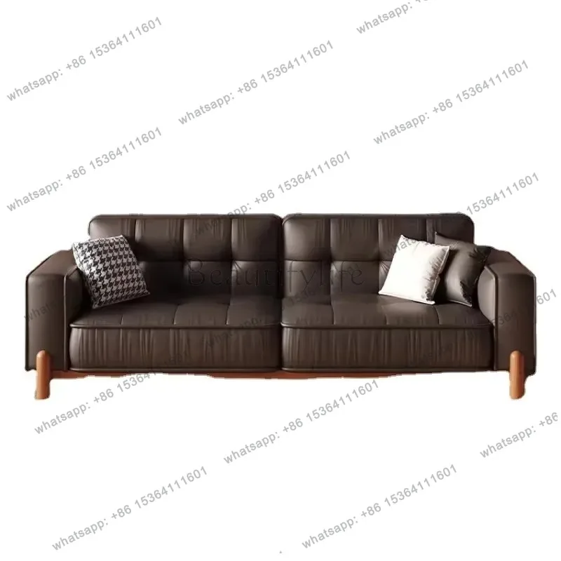 

Armrest Wooden European Sofa Waterproof Individual Modern Nordic Bedroom Sofa Puffs Salon Luxury Divano 2 Posti Furniture Home