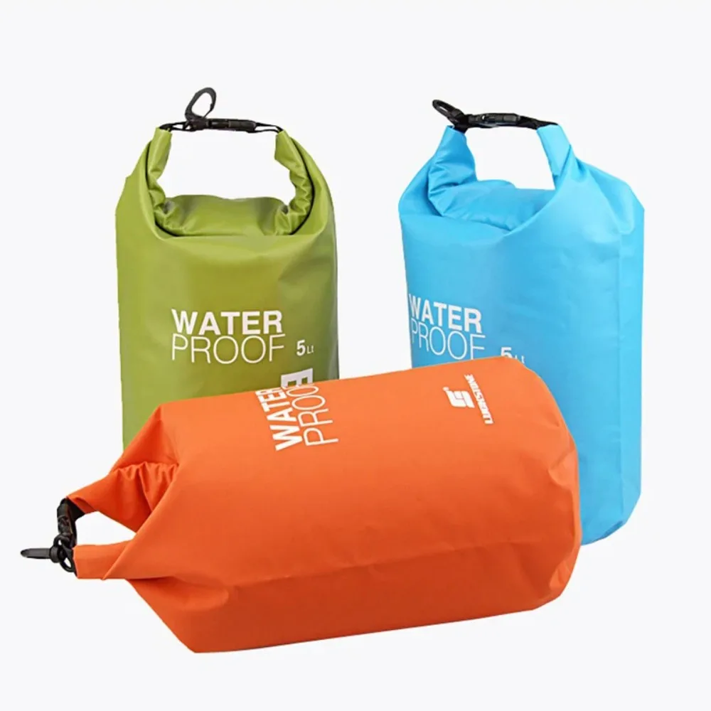 Outdoor Drifting Foldable Anti Water Bucket Bag Wilderness Camping Equipment Storage Bag Cycling Lightweight Leisure Phone Bag