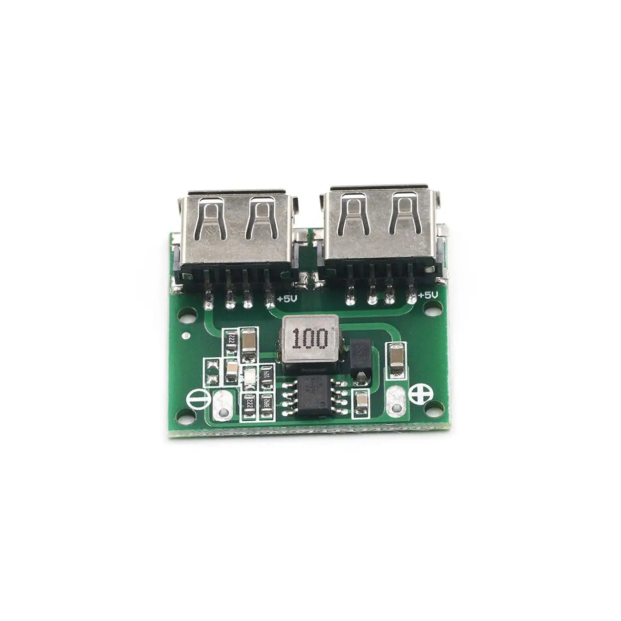 1PCS 9V 12V 24V a 5V Doppia Uscita USB Buck Scheda di Tensione USB DC-DC Tensione Buck Regolatore Step Imbottiture Modulo di Alimentazione