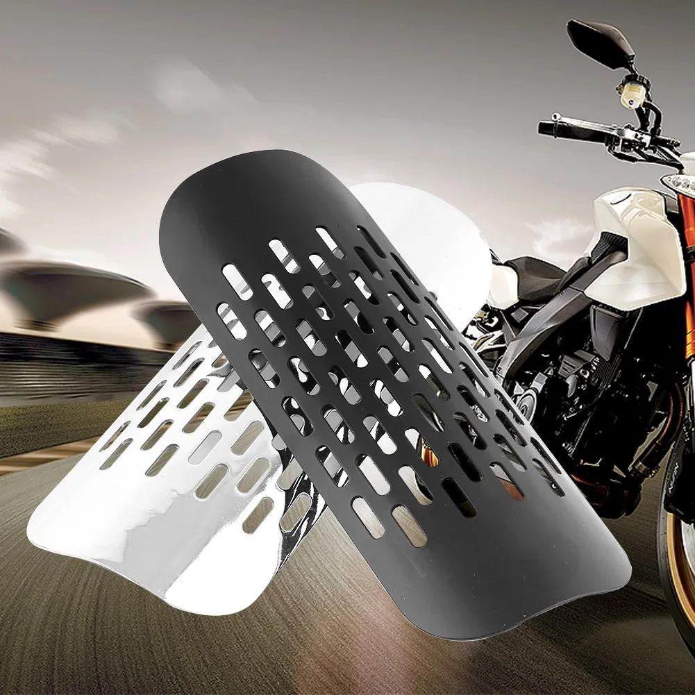 Exhaust Heat Shield Exhaust Muffler Shield Muffler Heat Shield cover Universal Motorcycle Exhaust Muffler Pipe Heat  Cover