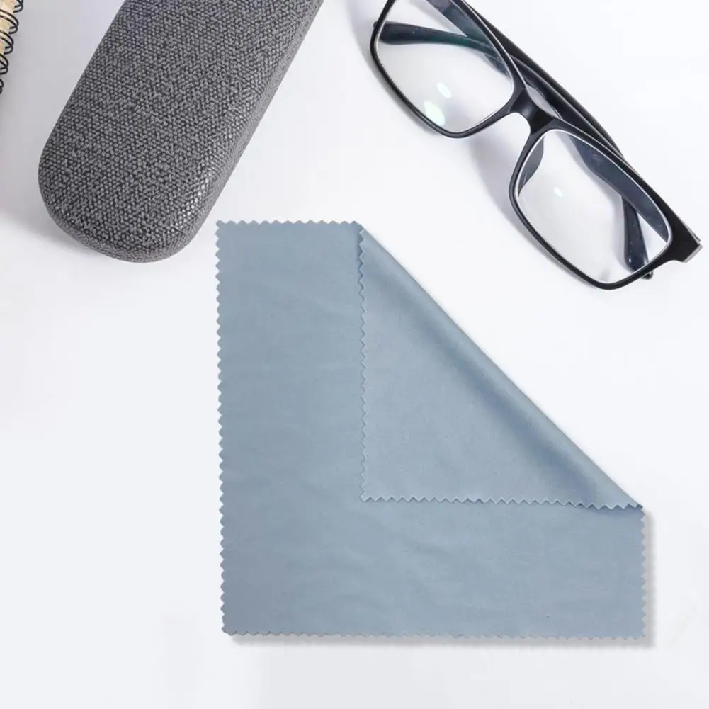 Screen Cloth 10-piece Set of Washable Microfiber Glasses Cloths Anti-scratch Reusable Removes Dust Fingerprint from Sunglasses