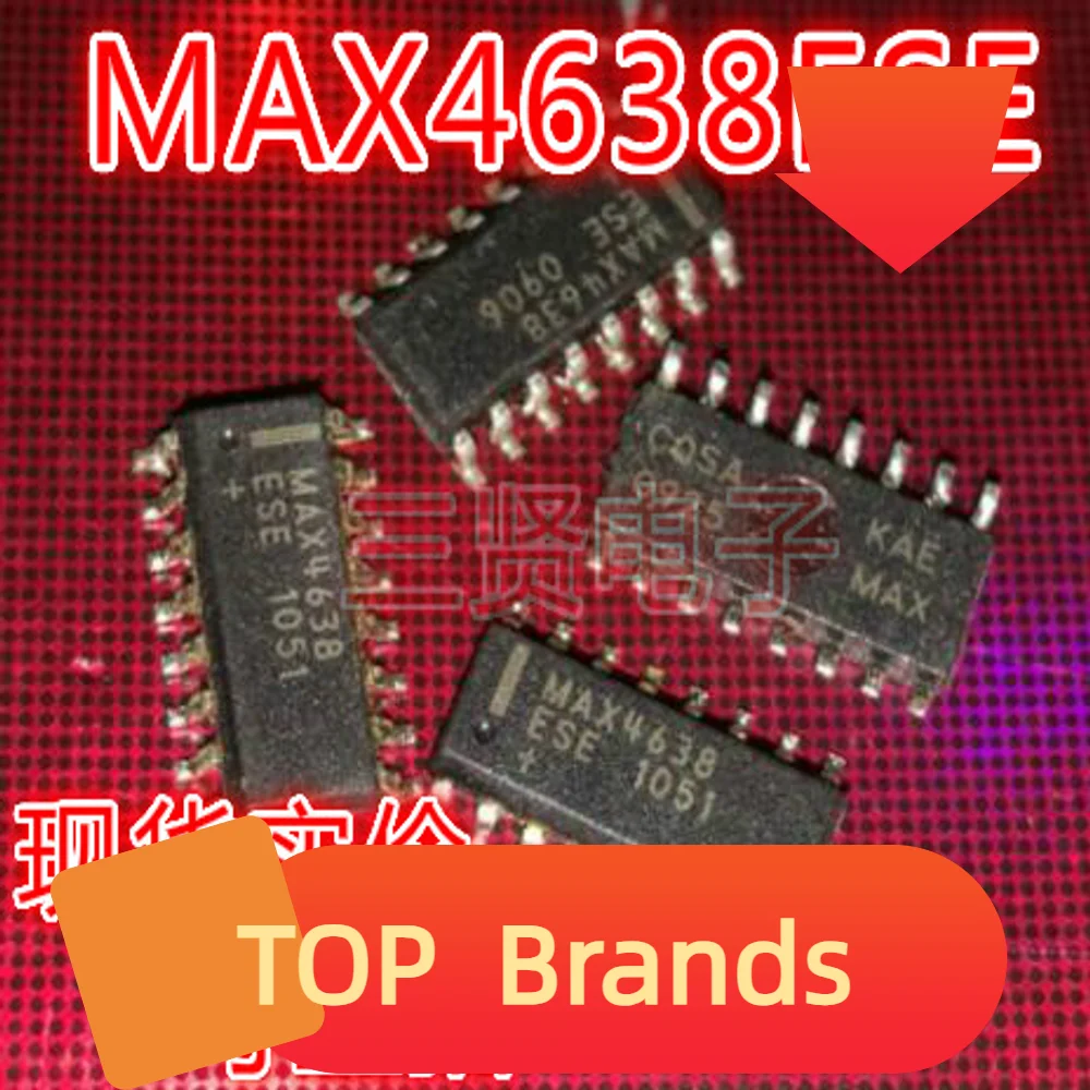 شرائح MAX4638ESE SOP-16 IC الأصلية ، جديدة ، 10 قطعة