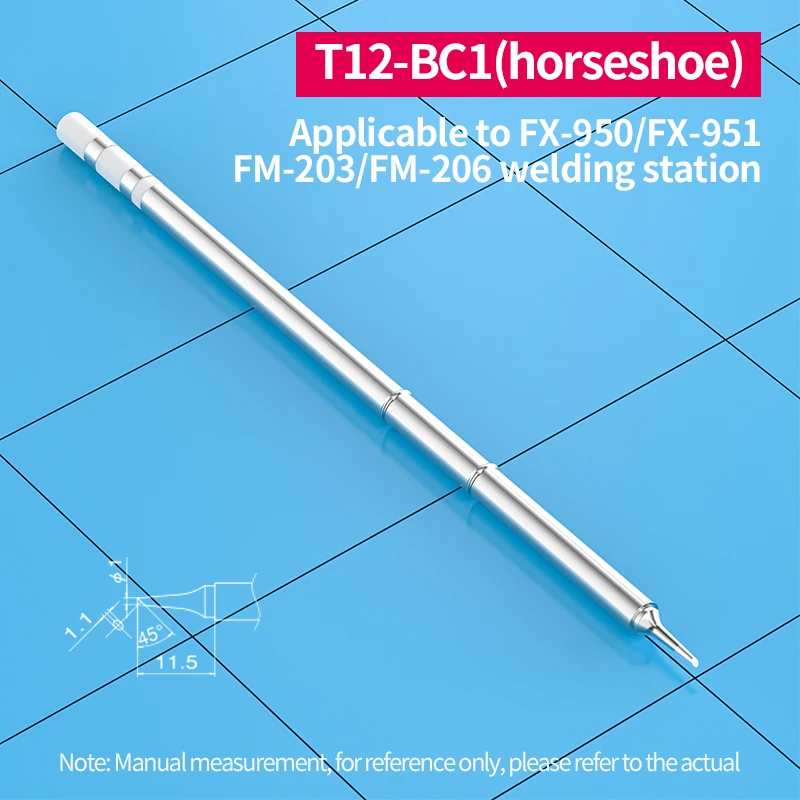 Estação de solda universal, série T12, T12-1401, 1403, 1406, BC2, C4, BCF1, CF4, firmware Hakko FX951, FX9501