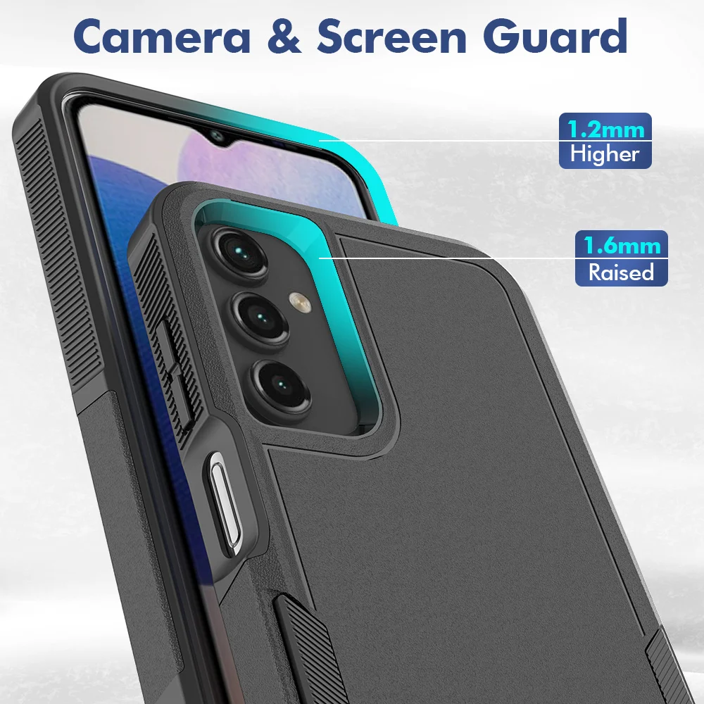 New Fashion TPU/PC Case for Samsung Galaxy A15 5G A05 A05s Shockproof Phone Cover Hybrid Armor Shell 2IN1 Dual Layer Protection