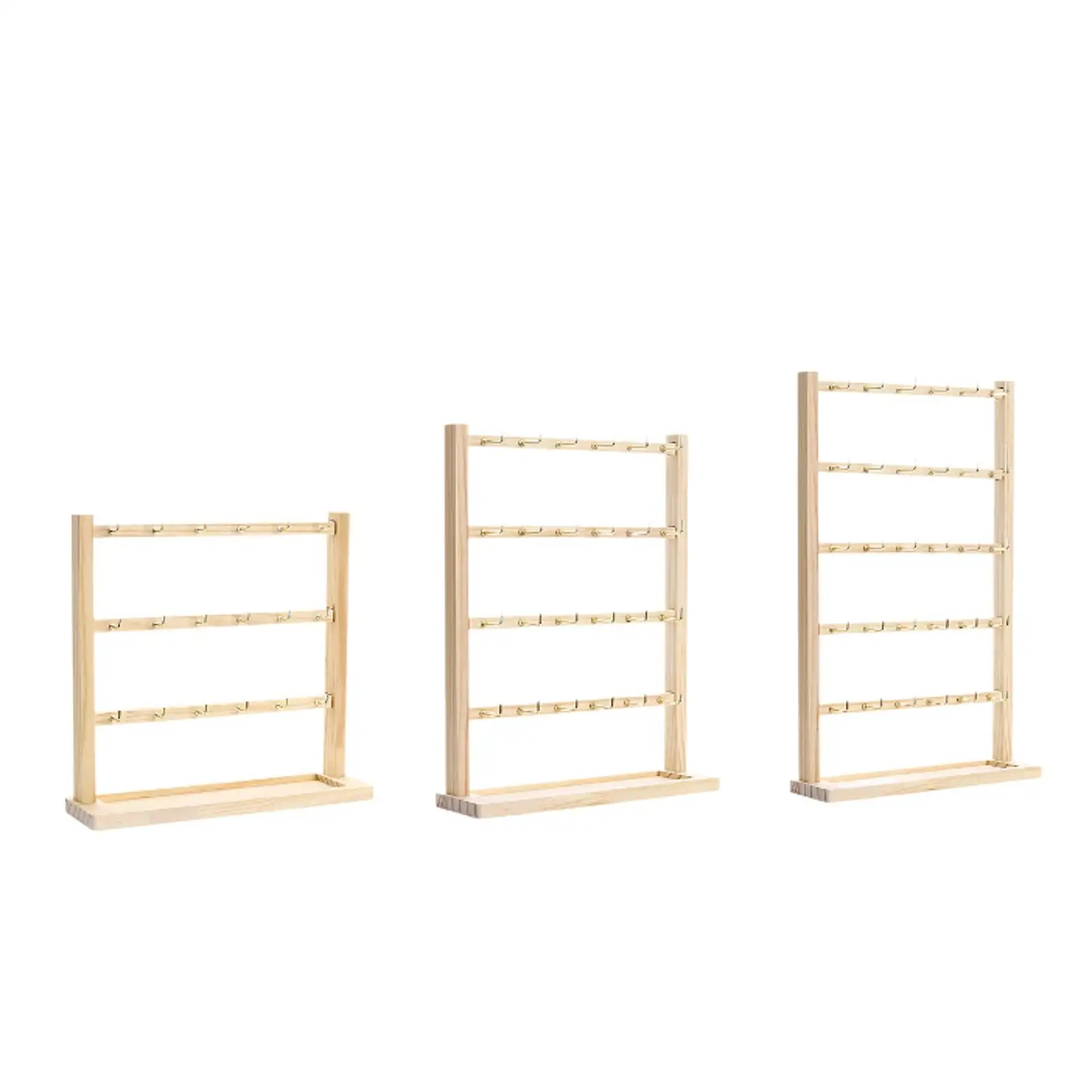 

Earring Display Stand Jewelry Display Stand Desktop Earring Holder Stand for Necklaces Bracelets Rings Keychains Jewelry Store