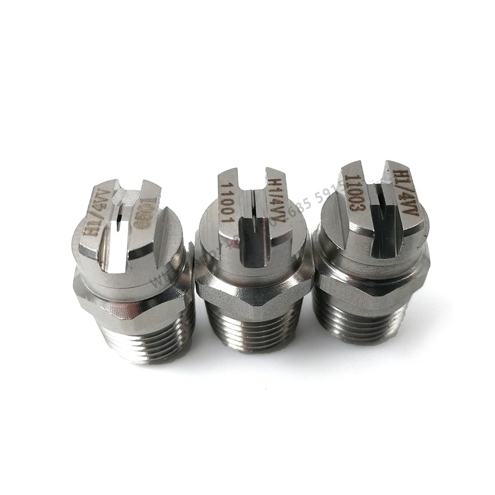 1/8 "1/4" 25/45/50/65/80/95/110 درجة HVV HU رذاذ الماء النفاثة فوهة التبريد ، فوهة رذاذ نفاثة للمروحة الصناعية ، 1 جزء/الوحدة