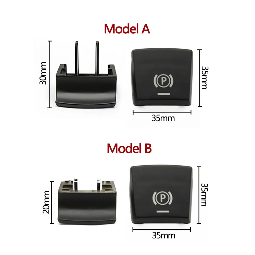Car Electronic Parking Brake Switch Auto H Button Switch Cover For BMW 5 6 7 X3 X4 X5 X6 Series F01 F02 F10 F12 F15 F16 F25 F26