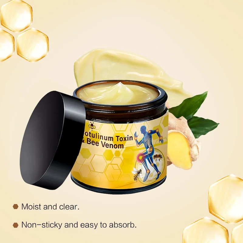 2PCS Botulinum Toxin & Bee Venom, Bee Venom Bone Cream, Bee Venom Joint Gel, Professionelle Bee Venom Joint & Bone Cream, Bee Venom