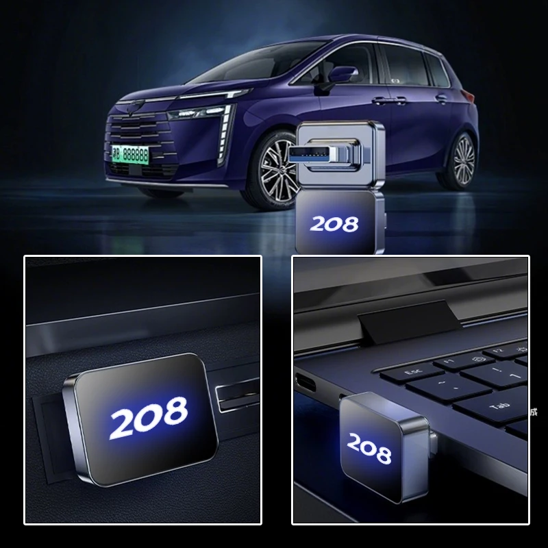 

Автомобильный USB-флеш-диск 64/32 ГБ для Peugeot 2008 3008 307 308 206 207 208 407 508 5008 106 107 205 4008 301 6