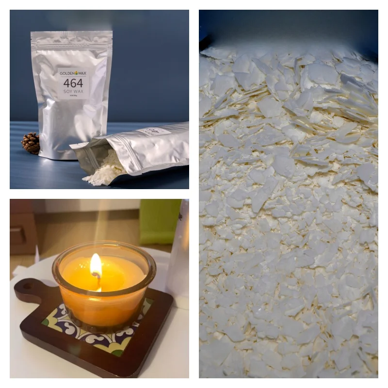 

200g/500g/1000g Soy Wax Handmade DIY Home Bedroom Decorative Scented Candles Container Wax Making Auxiliary Material Soy Wax