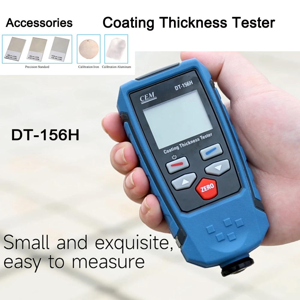 High Precision Paint Thickness Gauge Car Coating Thickness Tester for Buyer Check Car's Original Coating Paint Meter for Fe/NFe