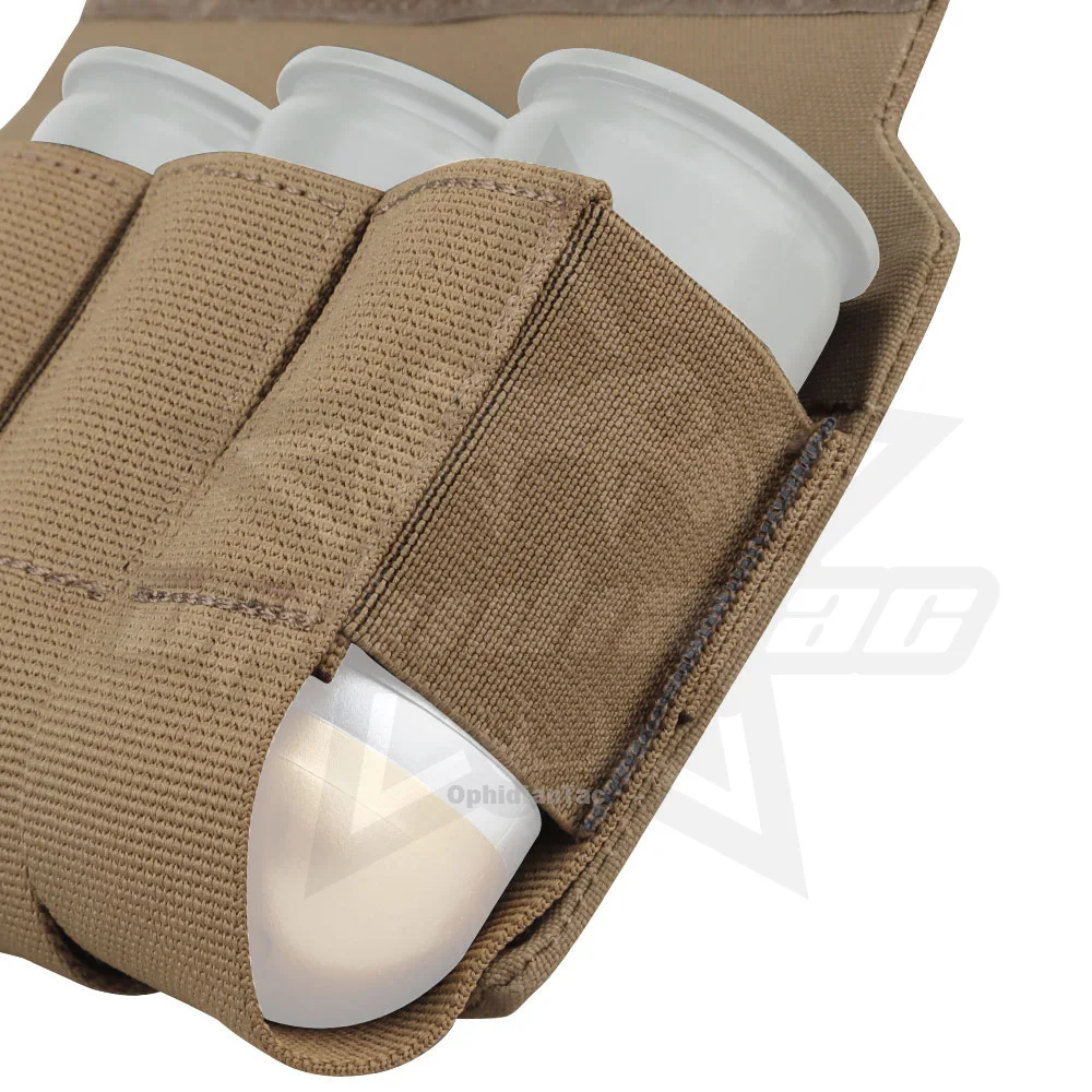 أوفيديان الادسنس M203 قنبلة يدوية الفرعية الحقيبة 5 جولة 40 مللي متر شماعات شماعات الصدر تلاعب البطن التكتيكية سترة لوحة الناقل اكسسوارات