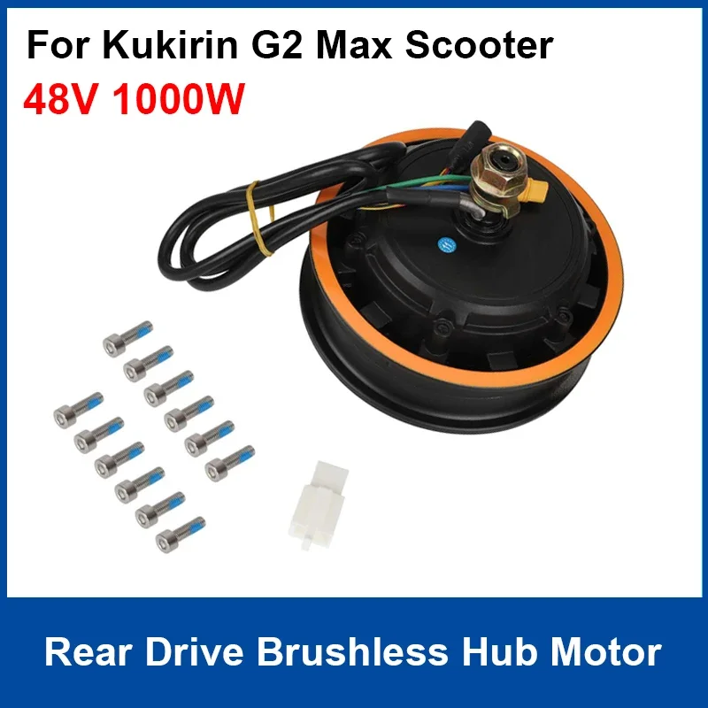 

Original Rear Wheel 48V 1000W Motor for Kirin G2 Max Kukirin Electric Scooter Rear Drive Brushless Hub Motor Refit Accessories