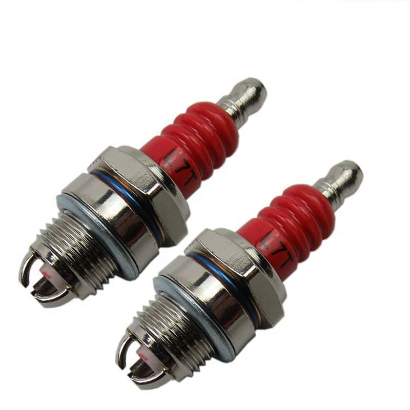 Three-sided Pole Spark Plug L7T 2 Stroke Electrode Gasoline Chainsaw Brush Cutter Engine 2500 3800 4500 5200 Replace Accessories