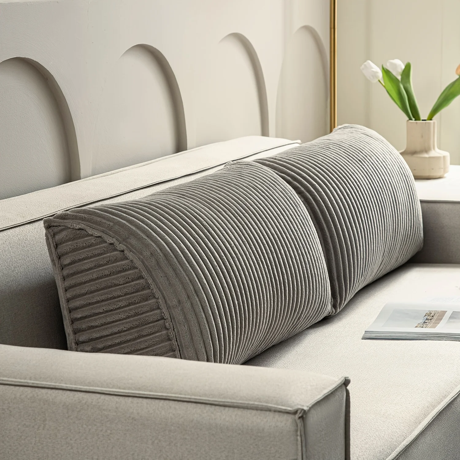 

Floor Pillows & Cushions Chunky Corduroy Sofa Cushion Backrest Pillow