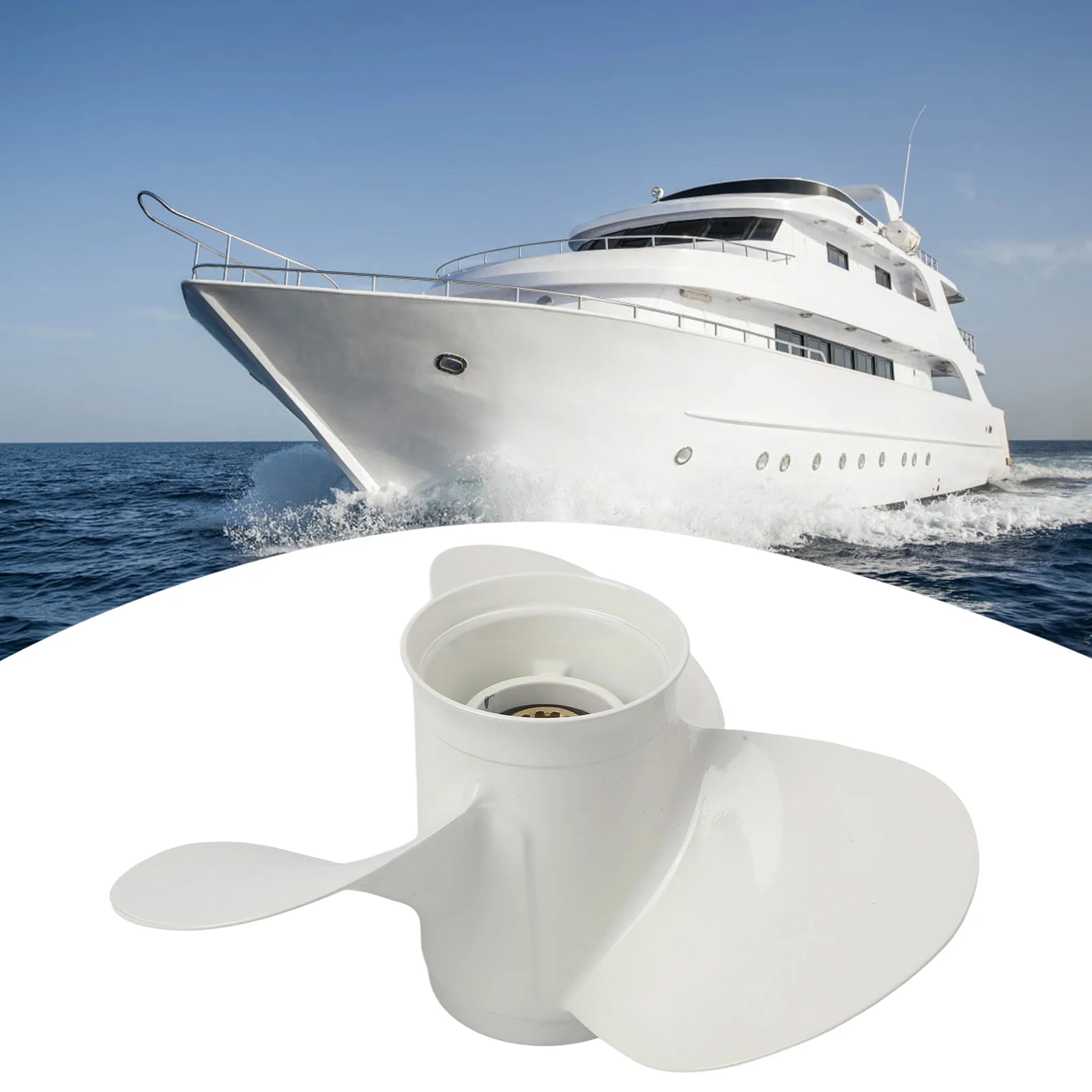 

Marine Propeller 11 1 8 X 13 Prop Boating Experience Aluminum Marine Propeller Seamless Installation Aluminum Alloy Construction