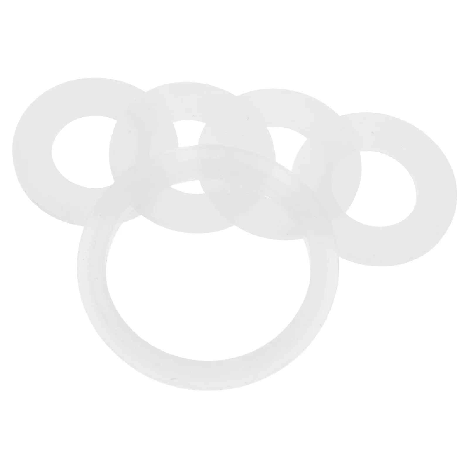 

5pcs Connector Seal Gasket Rubber Replacement for Air Pump Washer Part White Tube Repair Kit Valve Pool Pressure Portable Ring