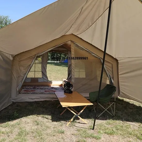 

Customization Quick Open Large Space Tent Automatic Inflatable Camping Outdoor Tent Waterproof Popular Oxford