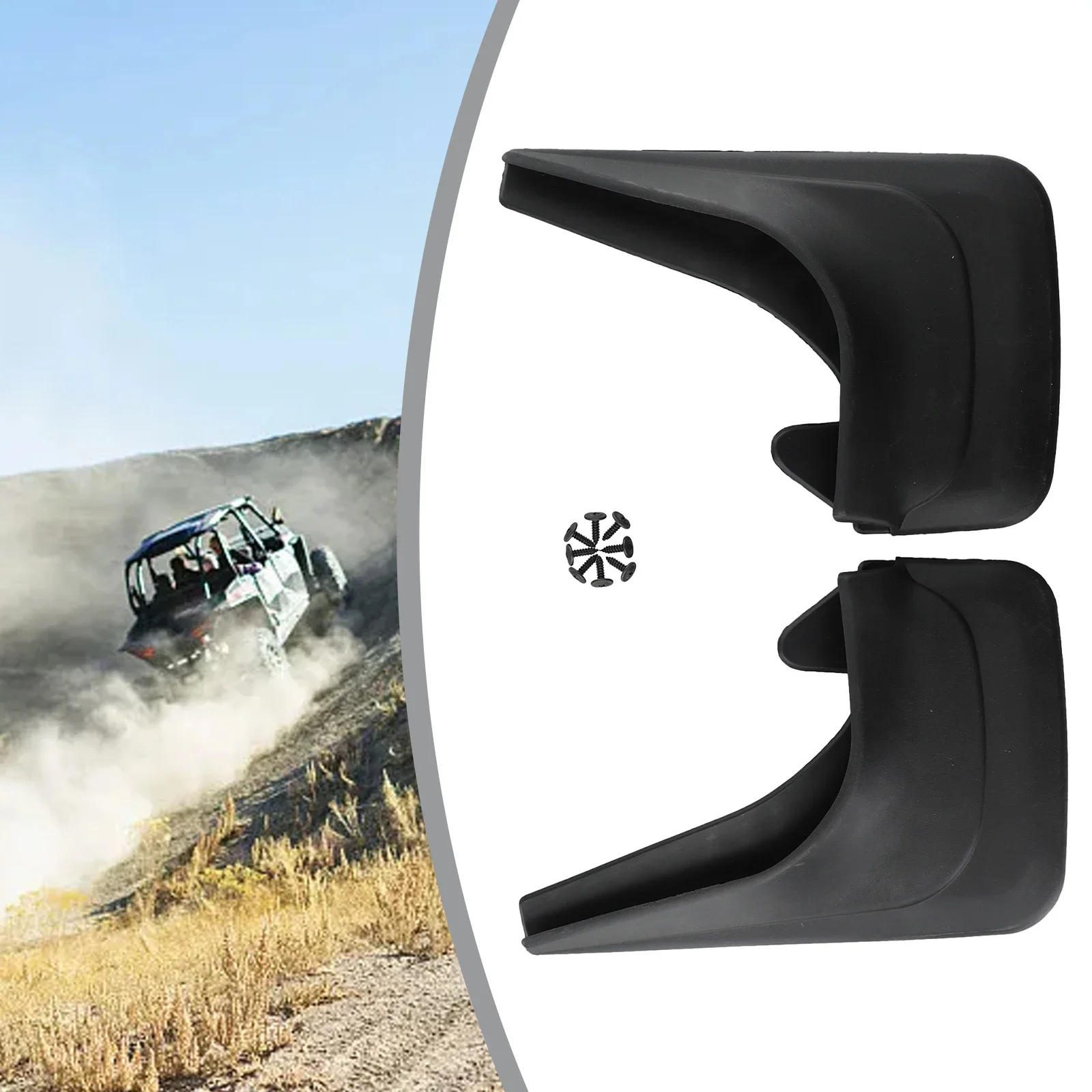 

1 Pair Car Mudguards Splash Guards Mudflaps Universal Accessories Mud Flaps For Off-road Vehicle Exterior Parts