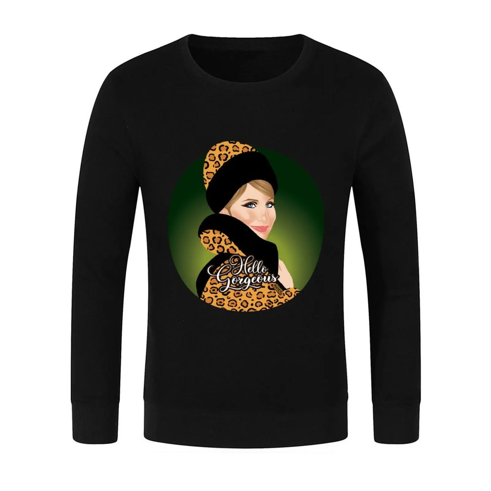 Leopard Pullover mens clothing tracksuits mens designer clothes men's clothing winter man sweatshirt