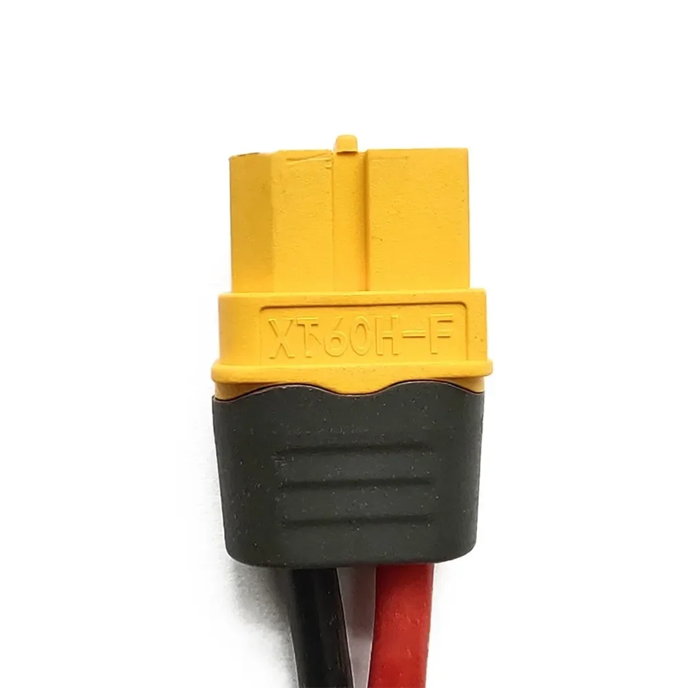 Electric Bicycle Battery Power Cable E-bike Lithium Battery Controller Fuse Waterproof Power Cord 14AWG XT60 Discharge Wire