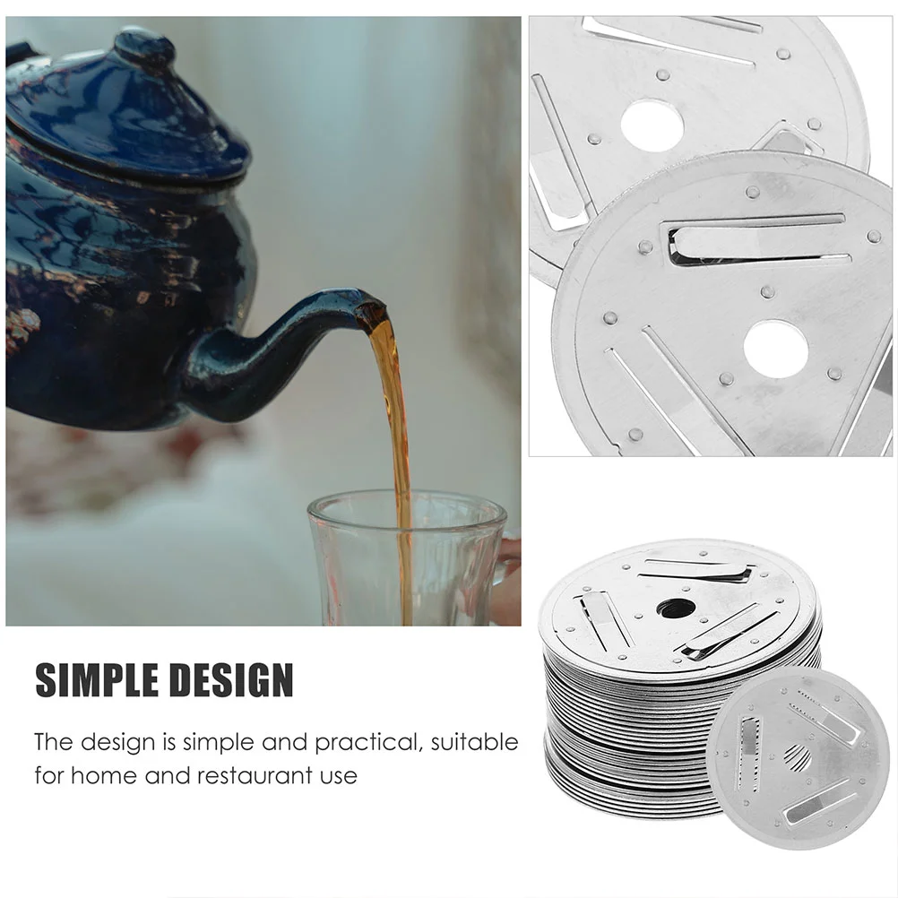 3 Pcs Stainless Steel Electric Heating Whistle Kettle Lid Accessories Teapot An Fittings Whistling Cover Component Sound Chip