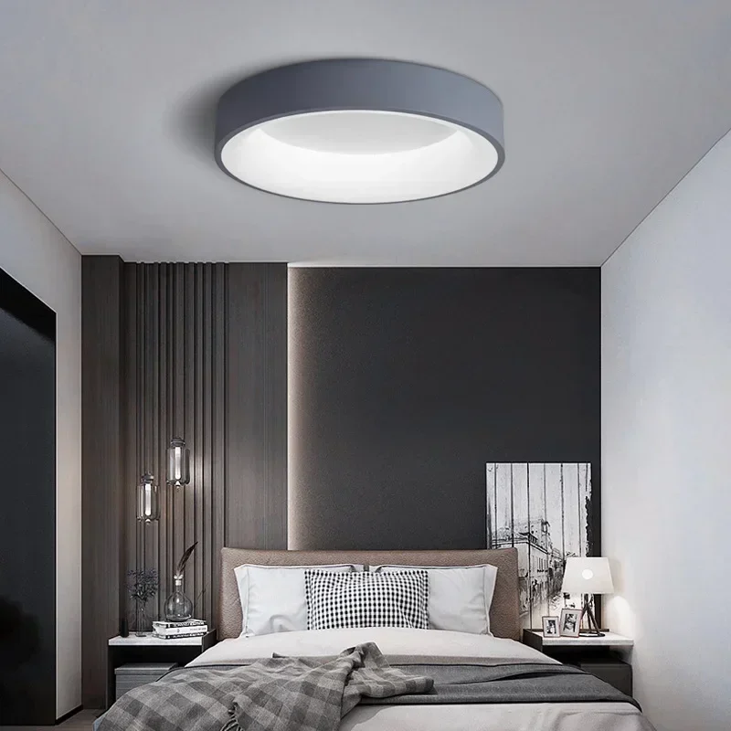 Modern Desinger Ceiling Lights Creativity Minimalist Round Fixture Parlor Study Bedroom Hotel Restaurant Indoor LED Pendant Lamp