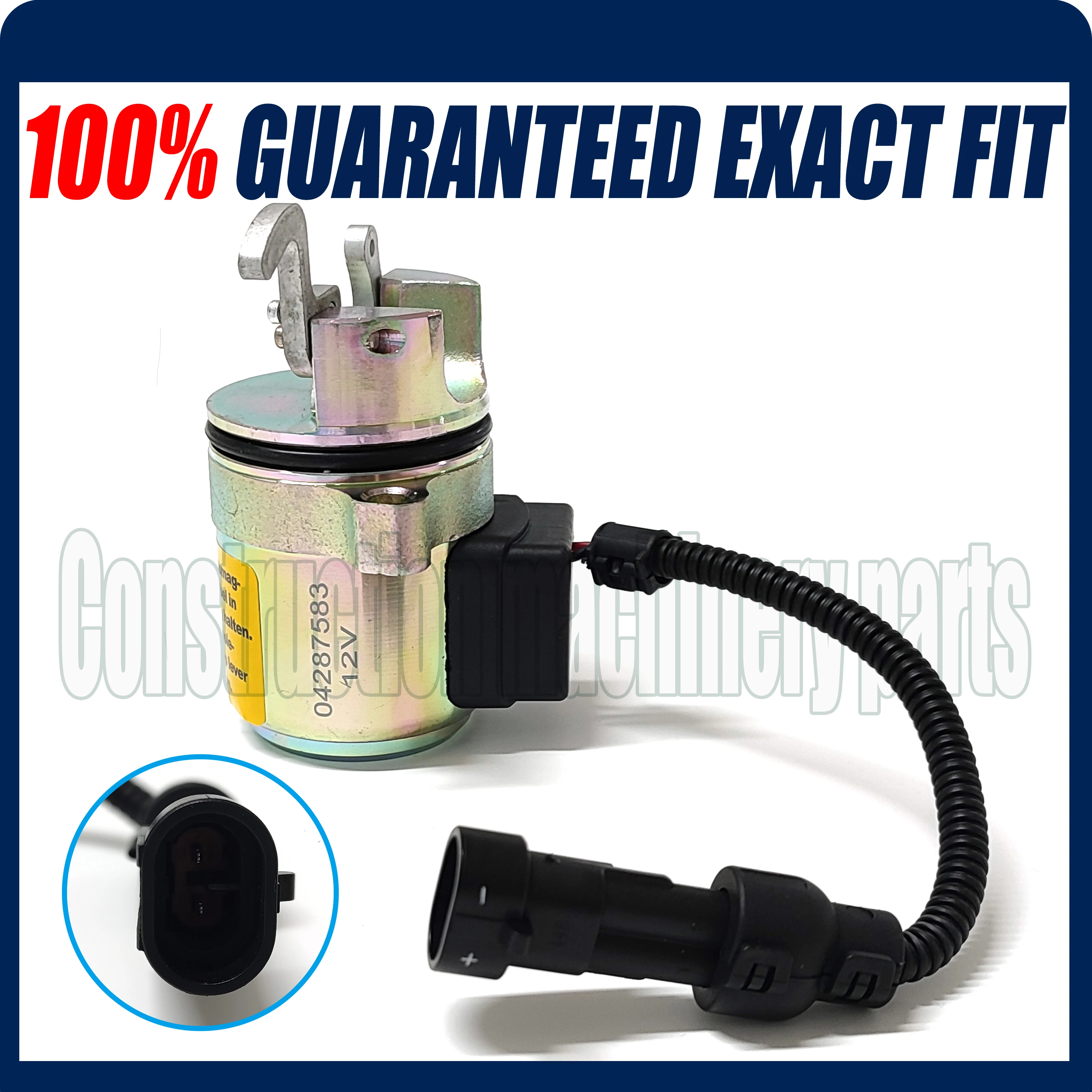 

Fuel Shutdown Shut off Solenoid Valve 04287583 0428-7583 For Deutz Device - Free shipping