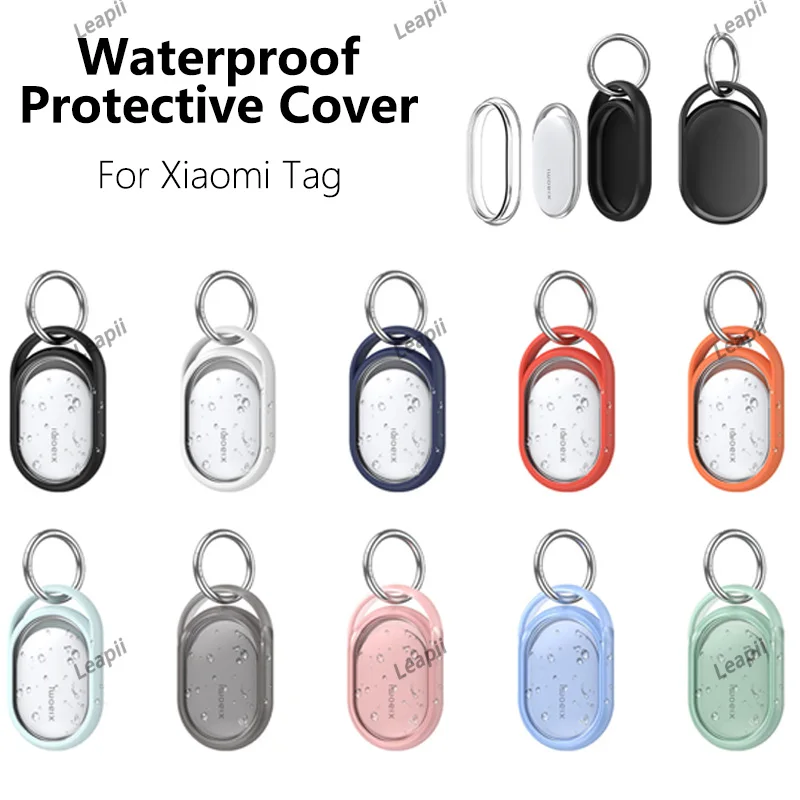 1-4 Pack Full Coverage TPU Case for Xiaomi Tag - Anti-Loss Cover, Portable Protective Sleeve Waterproof Smart Accessories