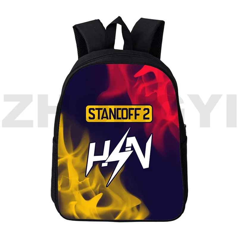 3D Printed Standoff 2 Game Backpacks High Street School Back Pack for Boys 12/16 Inch Daily Travel Bags for Women Laptop Satchel