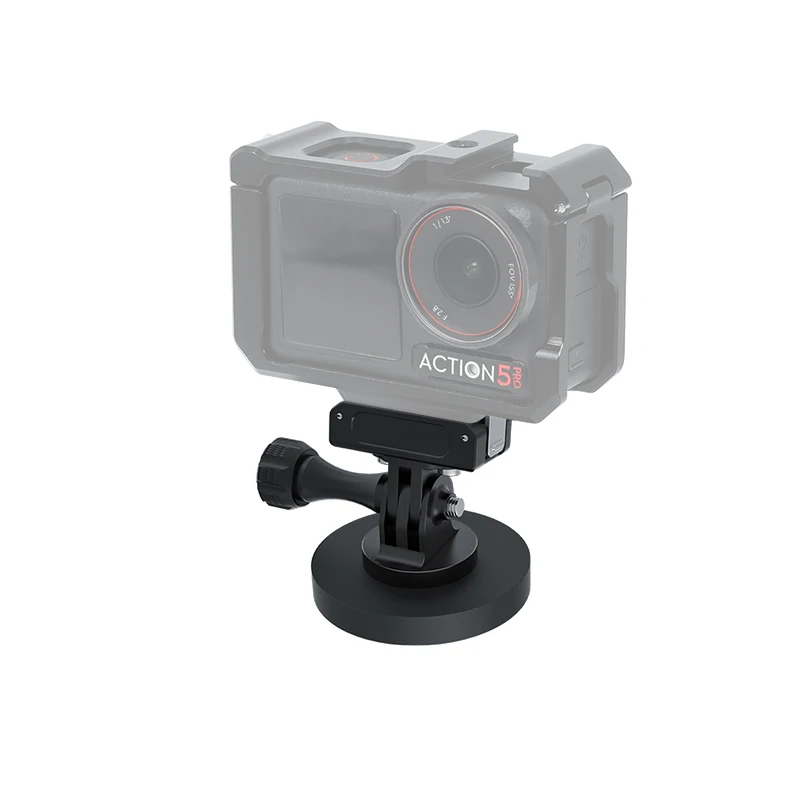 磁気ベース DJI OSMO 360 /Action 5pro/4/3/2 Gopro Hero 13 カメラ用 180 度調整可能なクイックリリース取り付けブラケット