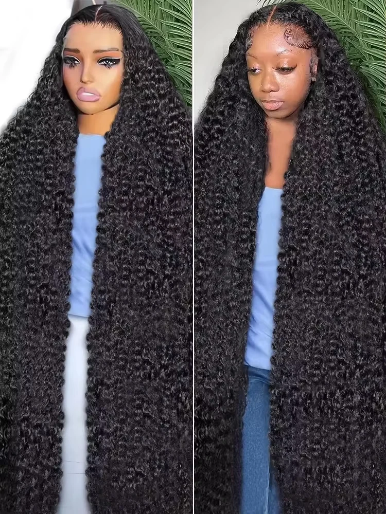 40 46 بوصة 13x4 13x6 Hd موجة عميقة الدانتيل الباروكة الأمامية البرازيلي الشعر البشري 360 كامل الدانتيل المياه مجعد الباروكات للنساء 300% الكثافة