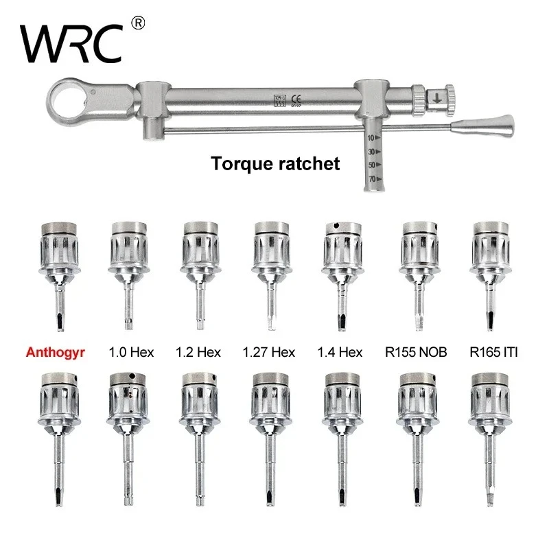 

Dental Implant Prosthetic Kit Implant Torque Wrench Prosthetic Kit Latch-Type Multi Driver Tool Set For Practices