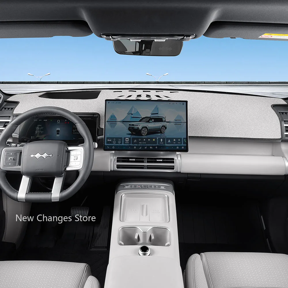 

For BYD Equation Leopard Titanium 7 Instrument Panel Light Shielding Pad Interior Modification Accessories Suede Sunshade Pad