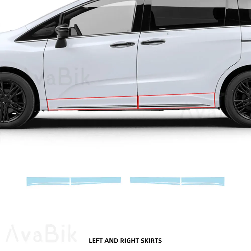 

Предварительно вырезанная защитная пленка для Honda Odyssey, ТПУ, полная автомобильная краска, прозрачная пленка против царапин, 7,5 MIL, обертка на крышку багажника