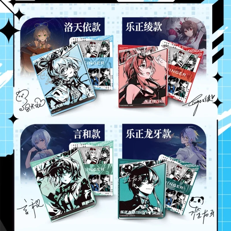 بطاقة Luo Tianyi الرسمية الأصلية Vsinger Virtual Singer Idol Card Anime Collection Cards أنيمي الطرفية اللعب بطاقة فلاش الهدايا