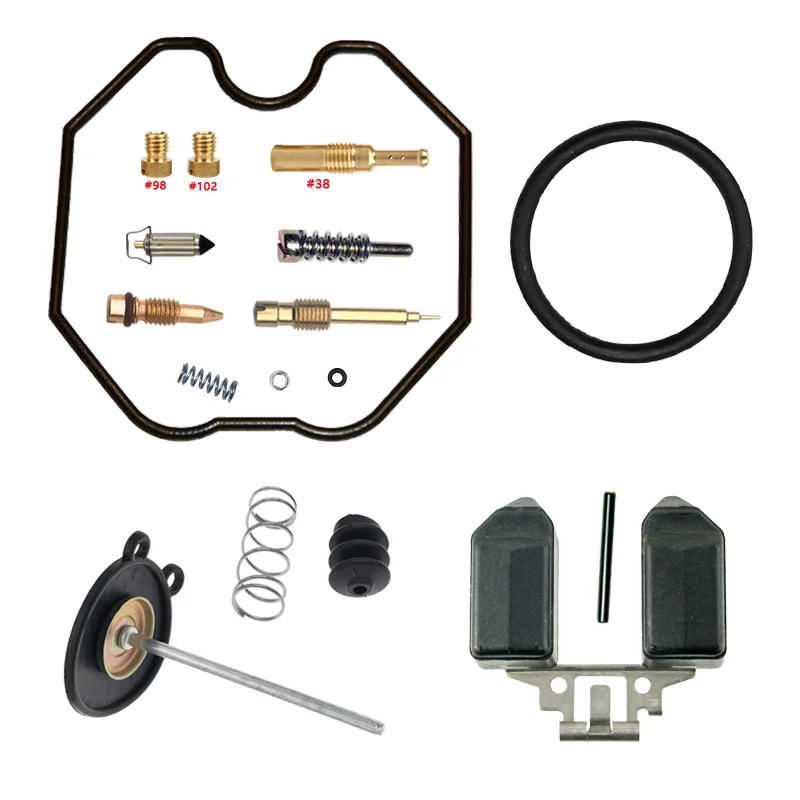 HYOSUNG RX125 RT125 XRX125 Carburetor Repair Kit Float & Pump Parts RX XRX RX125SM RT125D