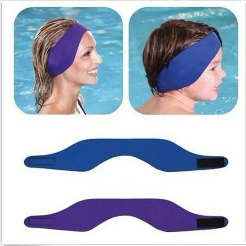 

Swimming Headband for Kids Adults Swimming Diving Ear Protection Band Waterproof Hair Band Water Sports Bathing Pool Accessories