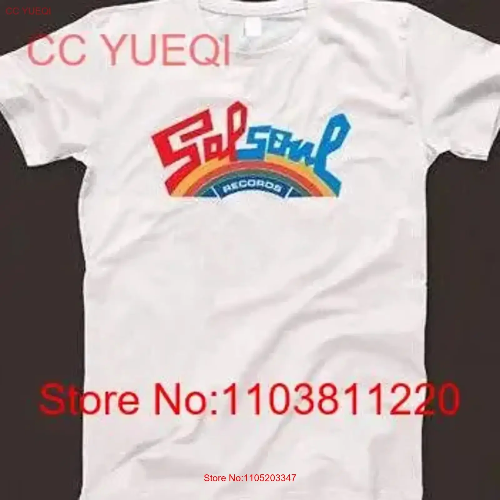 سالسول تي شيرت 178 ريترو أبيض عتيق مغسول كاجوال قليلاً ناعم للارتداء اليومي موضة أنيقة جرافيك متعدد الاستخدامات