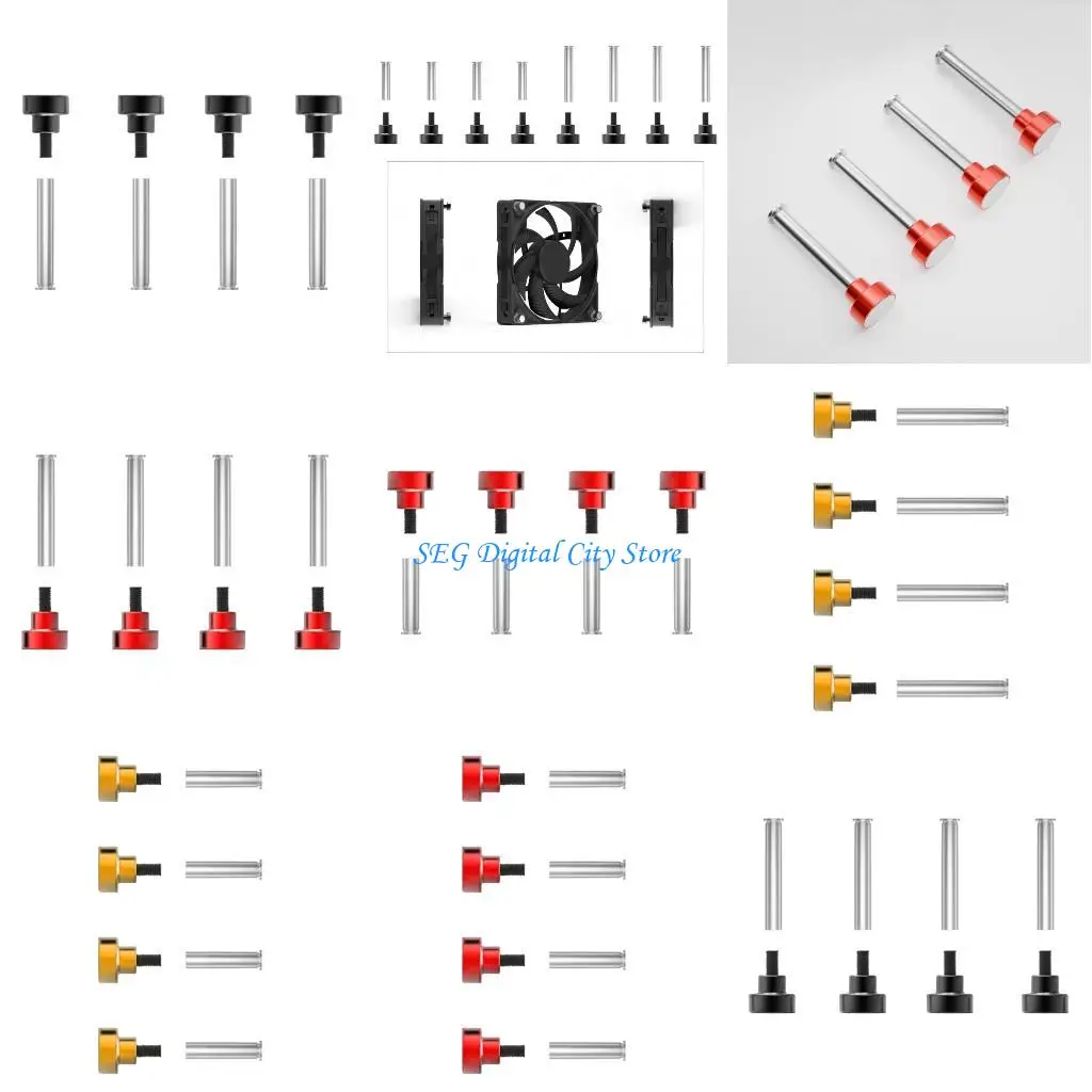 

Винт вентилятора магнитного охлаждения U75B для безопасной конструкции металлической установки Toolless