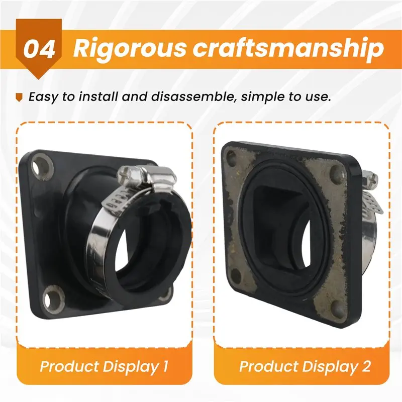 Top-Rated Motorcycle Carburetor Interface Adapter Intake Manifold For AG100 DT100 DT125 MX100 RT100