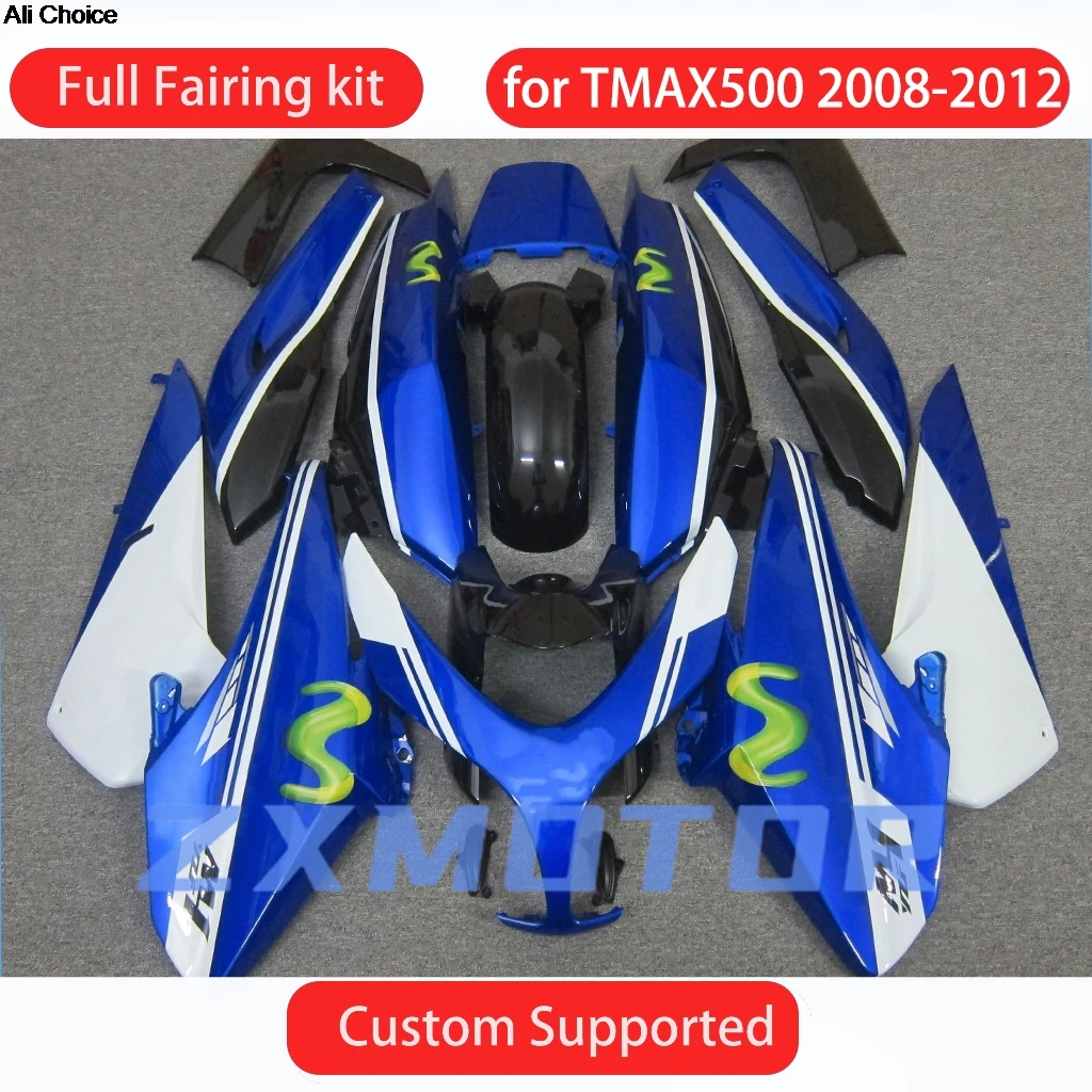 New For YAMAHA TMAX500 2008 2009 2010 2011 2012 Motorcycle Fairings TMAX 500 100% Fit Full Bodywork Fairing Kit