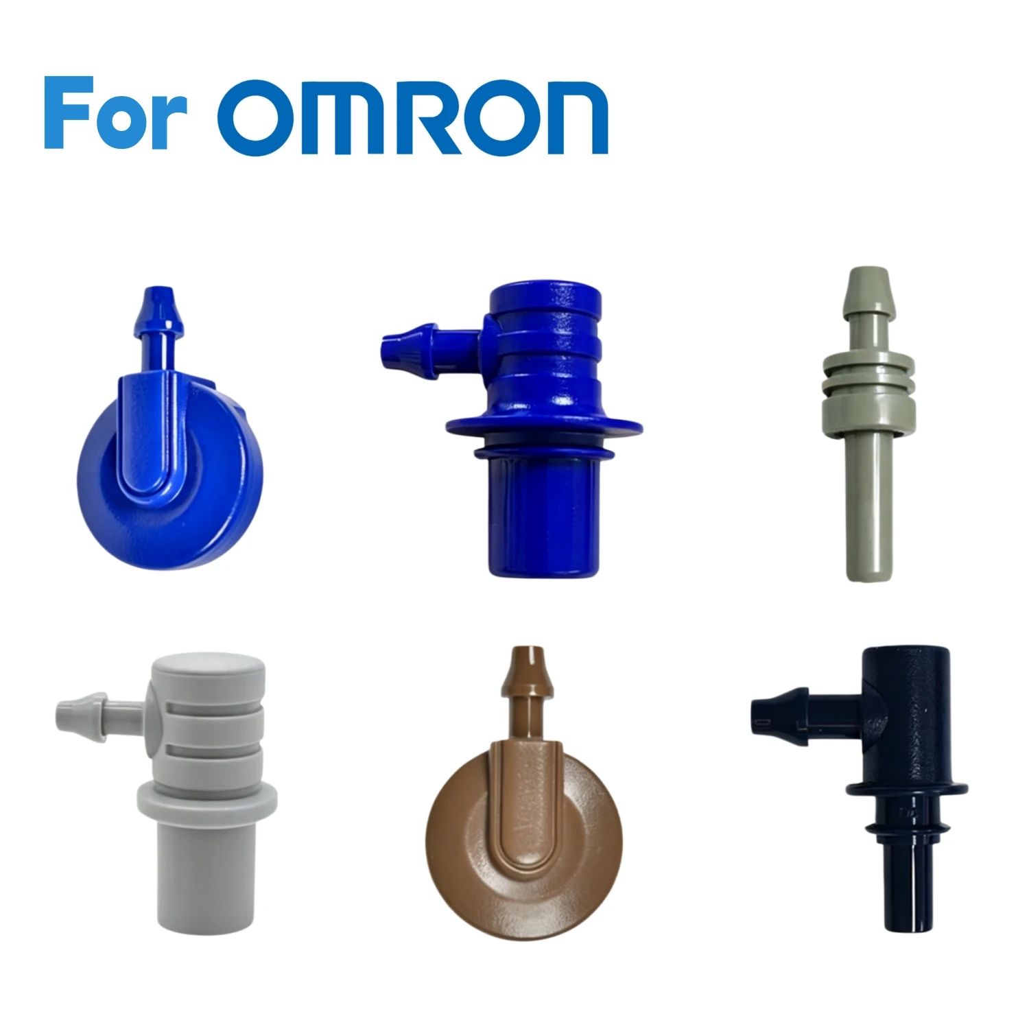 1Pc Blood Pressure Cuff Air Hose Tube Adapter for OMRON Digital Monitor Tonometer Replacement Parts Medical Supply Bulk