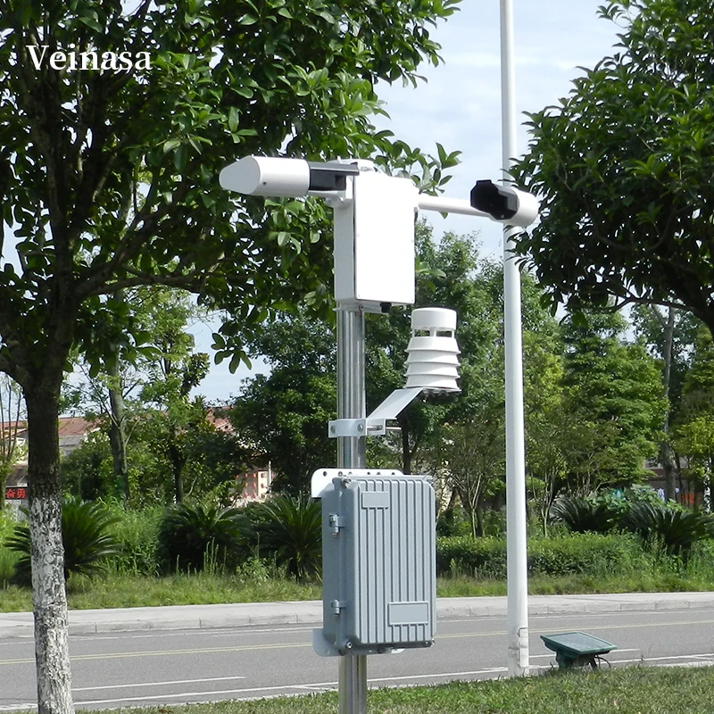 PWD910H Infrared Forward-Scatter Visibility Sensor & Meter with Expandable Range DC12-24V Road Weather Station Fog Detector
