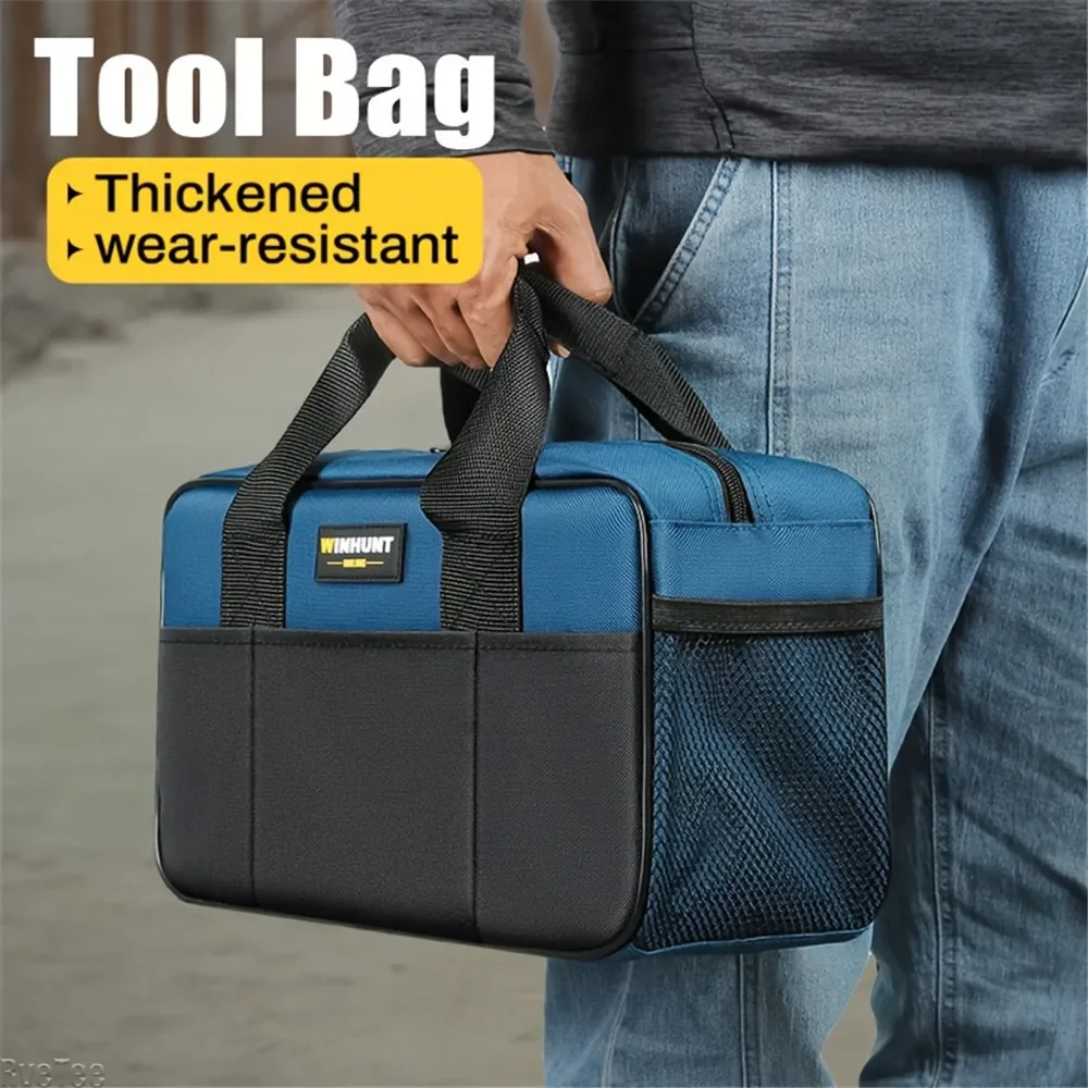 

Многофункциональная сумка для инструментов, портативная уличная сумка, прочные сумки для хранения домашних инструментов для электрика, плотника, мужского подарка