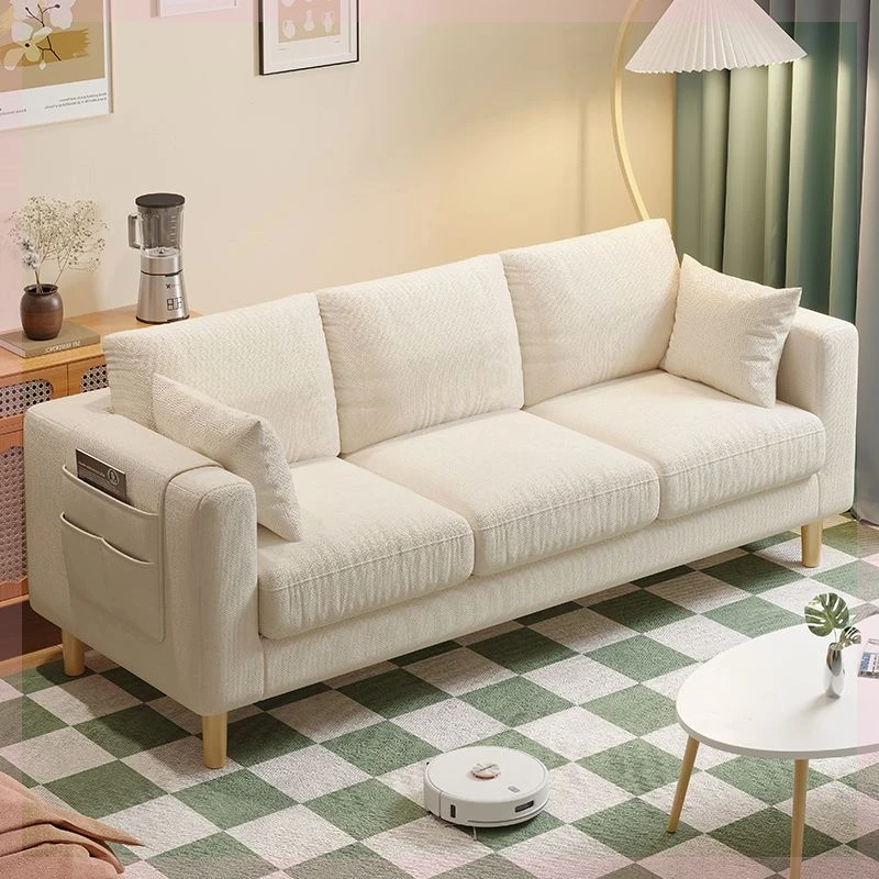 Sofás Minimalistas para Sala de Estar, Decoración Moderna, Sofá de Lujo Estético con Almacenamiento, Sofás Camas Neoclásicos, Muebles para Sala de Estar