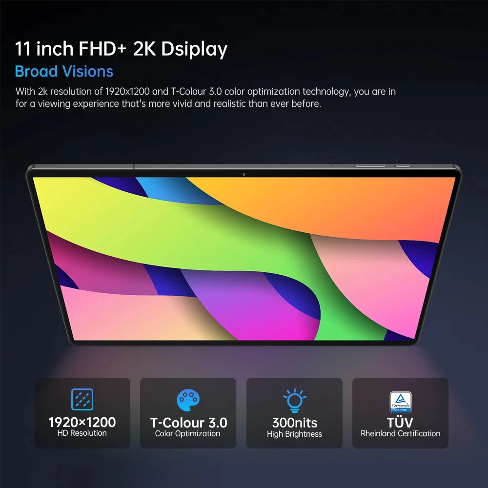 タブレット 2K 11インチ 14GB RAM 256GB SIMフリー - 11 inch Android