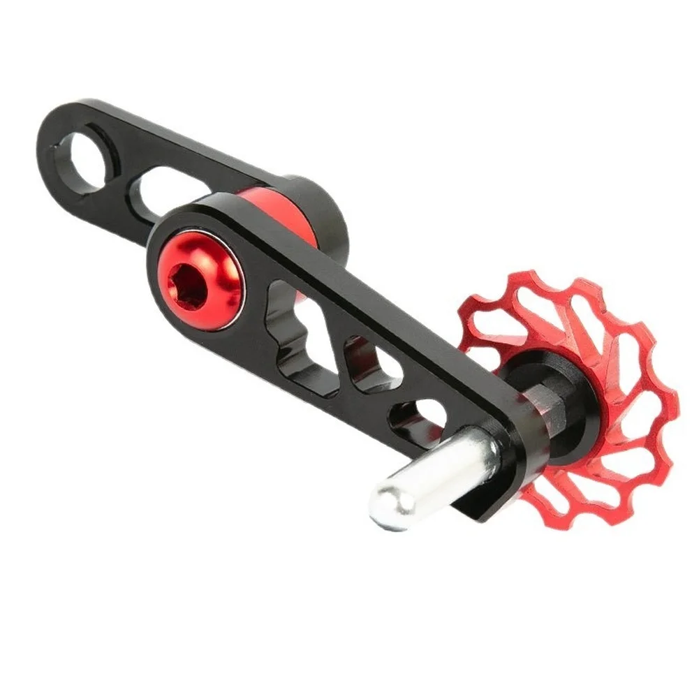 Rear Derailleur for Folding Bikes with 11T Guide Wheel Lightweight Aluminum Construction Adjustable Tension Design